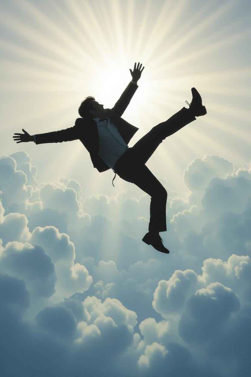 A man falls from Heaven